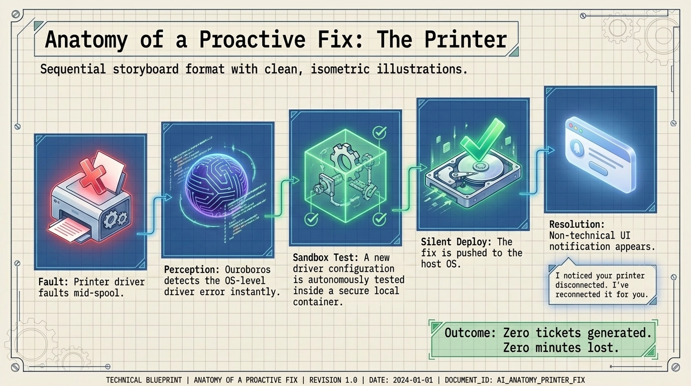 Anatomy of a proactive printer fix